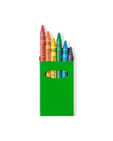 Personalized Wax Crayon Box - Tune Personalized Wax Crayon Box - Tune
