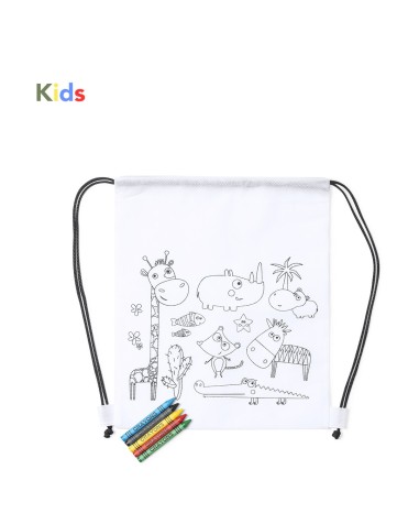 Advertising coloring backpack - Wizzy Advertising coloring backpack - Wizzy