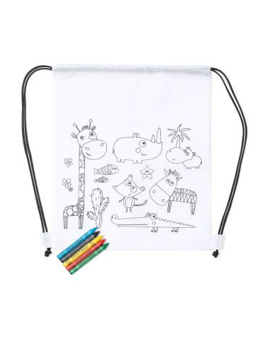 Advertising coloring backpack - Wizzy Advertising coloring backpack - Wizzy