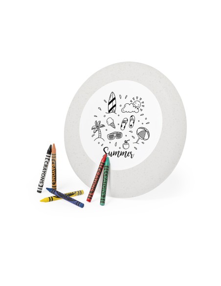 Frisbee avec boîte à crayons personnalisée - Ashen