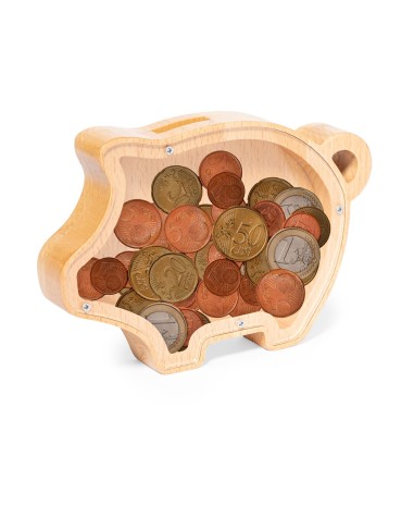 Customizable Pig Piggy Bank - Jasara Customizable Pig Piggy Bank - Jasara