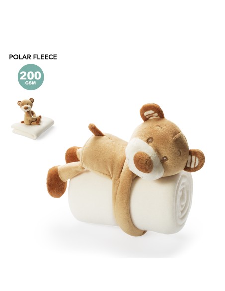 Plush Toy With A Customizable Blanket Included - Yogi