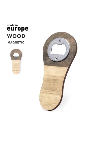 Ouvre-porte magnétique en bois personnalisable - Samary