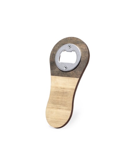Customizable Wooden Magnetic Bottle Opener - Samary