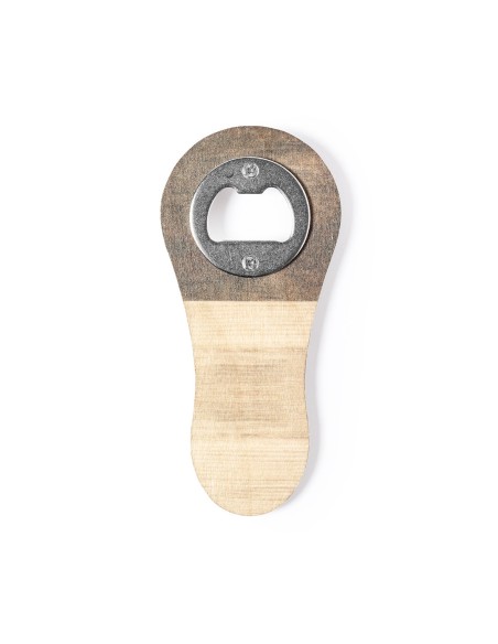 Customizable Wooden Magnetic Bottle Opener - Samary
