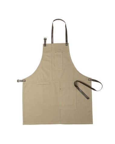 Tablier en coton personnalisable -...