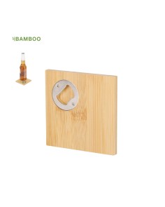 Posavasos Abridor bambú  -...