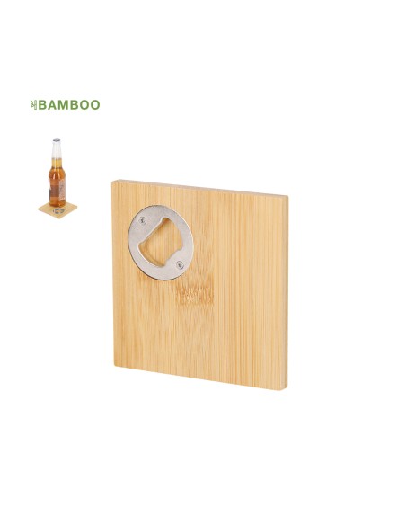Customizable Bottle Opener Coaster - Lestral