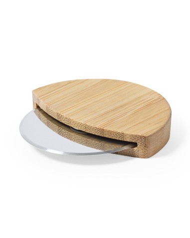 Cortapizzas de Bambu Personalizado -...