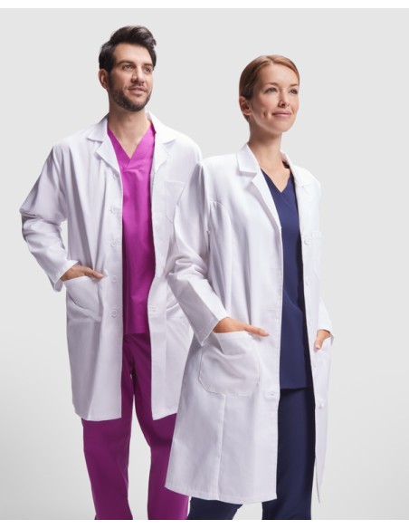 Long-sleeved service gown, men's size - VACCINE MAN