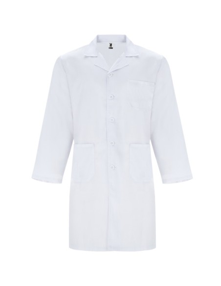 Bata de serveis de màniga llarga tallatge home - VACCINE MAN