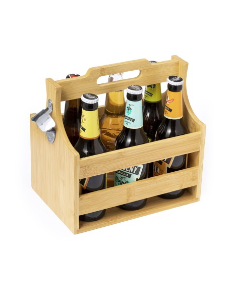 Porte-bouteille en bambou personnalisable - Voxen