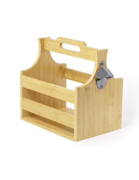 Porte-bouteille en bambou personnalisable - Voxen