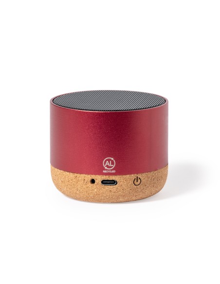Recycled aluminum and cork speaker 3W - Moore