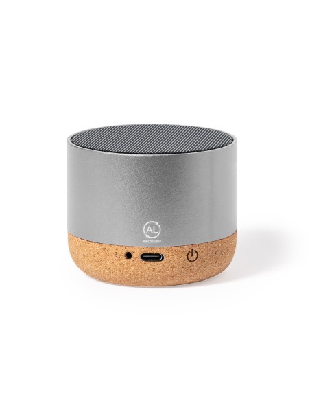 Recycled aluminum and cork speaker 3W - Moore