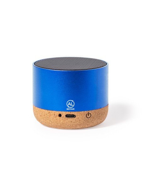 Recycled aluminum and cork speaker 3W - Moore