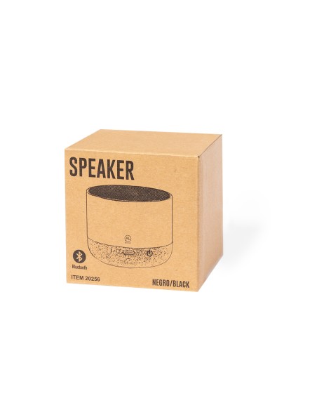 Recycled aluminum and cork speaker 3W - Moore