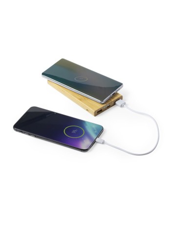 Bateria carregador Sense fil de bambú... Bateria carregador Sense fil de bambú...