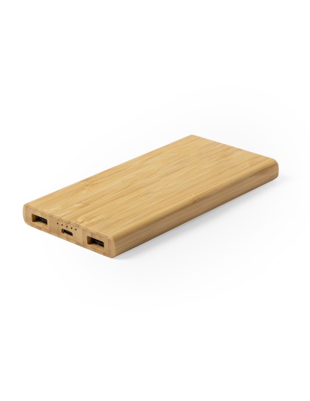 Batterie Chargeur Sans Fil Bambou 6000mAh - Kalery