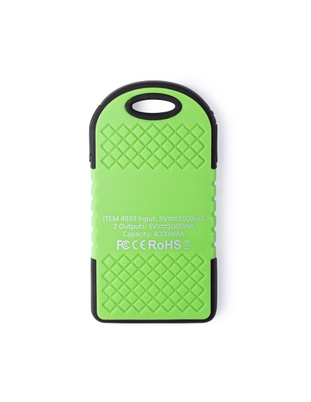 Batería Solar Portátil de 4000mAh - Lenard