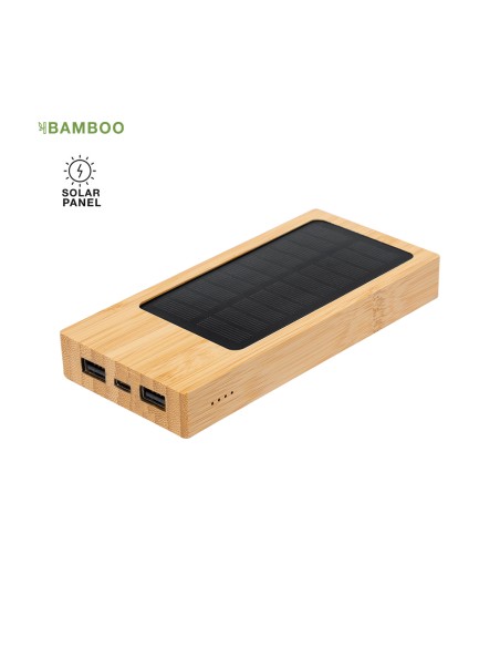 Batterie externe 4000mAh avec recharge solaire - Molden