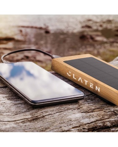 10000mAh bamboo battery and solar... 10000mAh bamboo battery and solar...