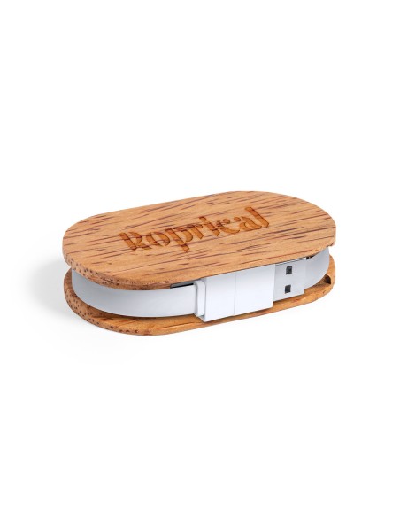 Port USB (1 Port Type C et 3 Ports USB 2.0) coque de noix de coco - Dagobat