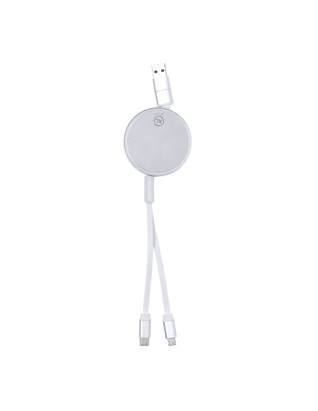 Cable Cargador extensible (Tipo C, USB, Lightning, Micro USB) - Freud