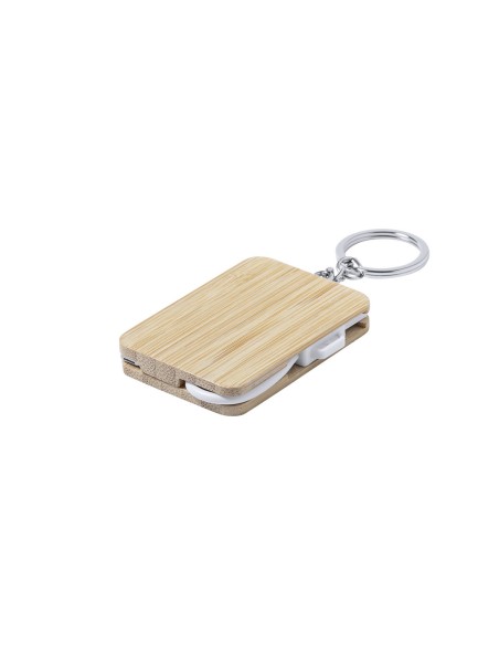 Keychain with Charger Cable (Type C, Micro USB, Lightning) - Rusell