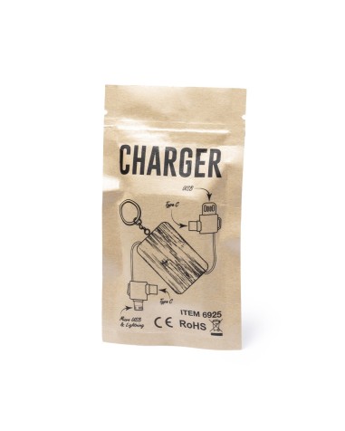 Clauer amb cable Carregador (Tipus C,... Clauer amb cable Carregador (Tipus C,...