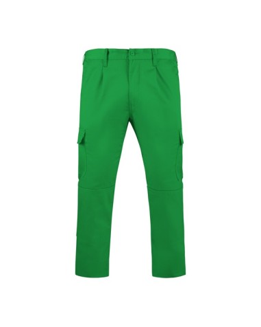 Pantalón laboral de corte recto y... Pantalón laboral de corte recto y...