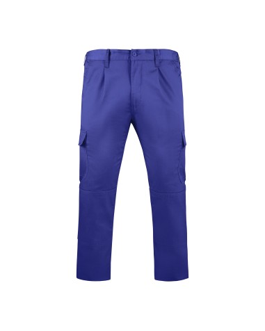 Pantalón laboral de corte recto y... Pantalón laboral de corte recto y...