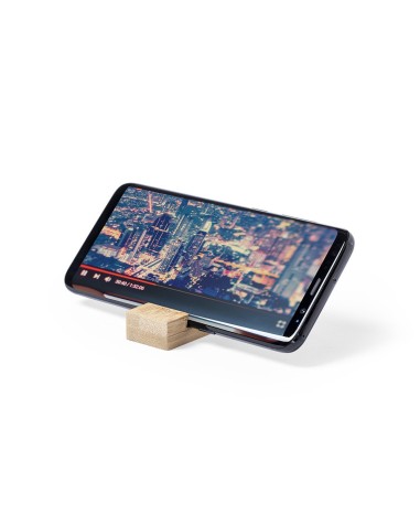 Llavero Soporte móvil de bambú... Llavero Soporte móvil de bambú...