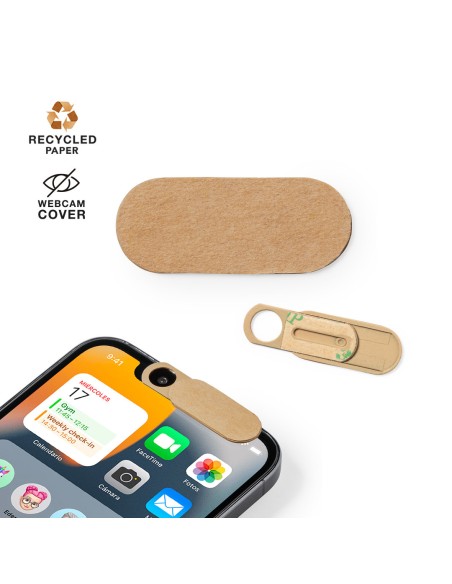 Webcam cover made of recycled paper - Baley