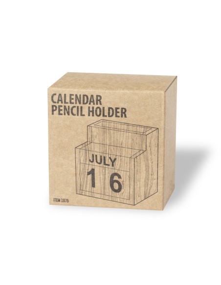 Lapicero de madera con Calendario Perpetuo - Laorek