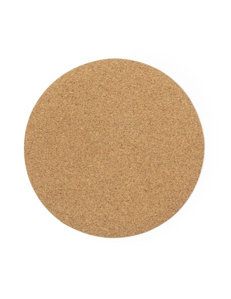 Non-slip cork computer mouse pad 20Øcm - Topick