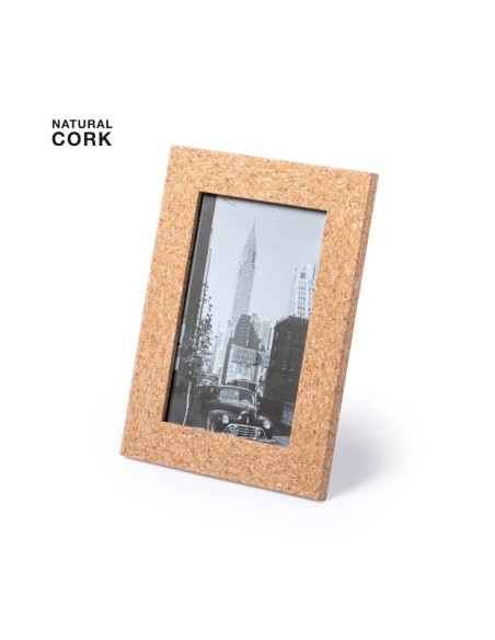 Customizable cork photo frame for advertising - Tapex