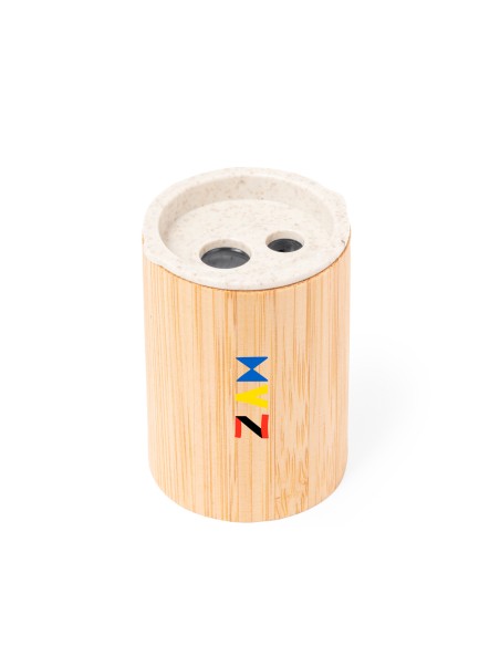 Taille-crayon en bambou et ABS avec canne de blé - Dilaver