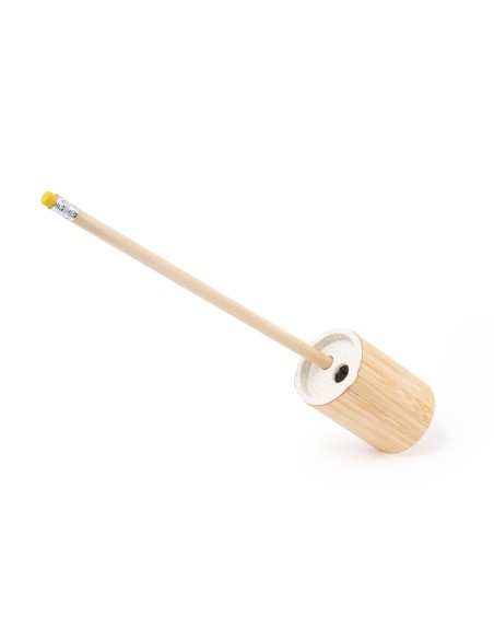 Taille-crayon en bambou et ABS avec canne de blé - Dilaver