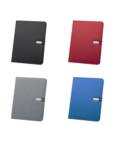 Dossier avec bloc-notes pour... Dossier avec bloc-notes pour...