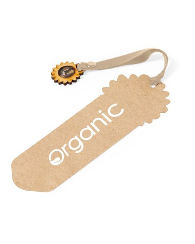 Customizable paper bookmark with... Customizable paper bookmark with...