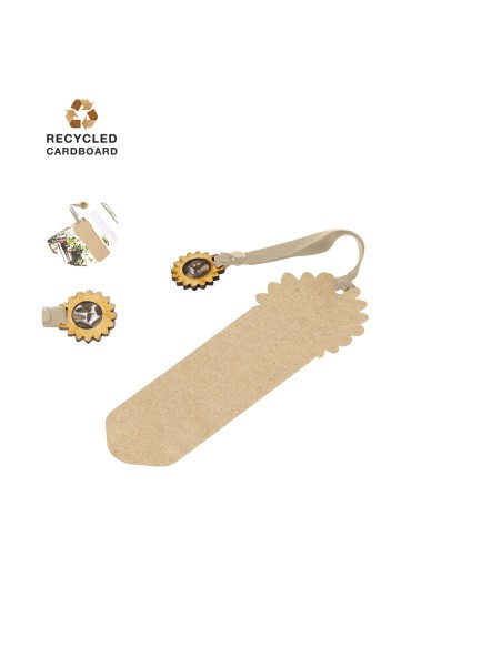 Marcapáginas de papel con Semillas incluidas personalizable- Bernaye