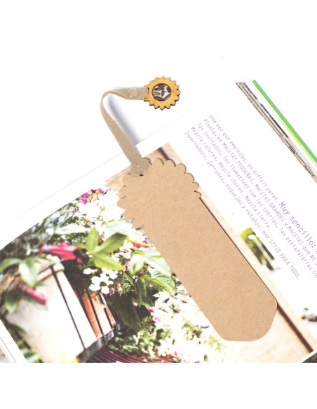Customizable paper bookmark with seeds included - Bernaye