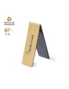Recycled cardboard bookmark with...