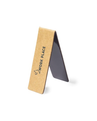 Recycled cardboard bookmark with... Recycled cardboard bookmark with...