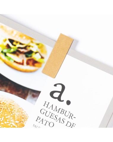 Punts de llibre cartró reciclat amb... Punts de llibre cartró reciclat amb...