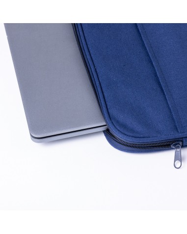 Recycled Cotton Laptop Case - Albarn Recycled Cotton Laptop Case - Albarn