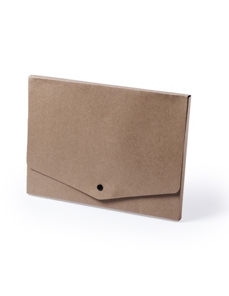 Personalized recycled cardboard document holder - Damany
