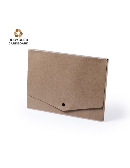 Personalized recycled cardboard document holder - Damany