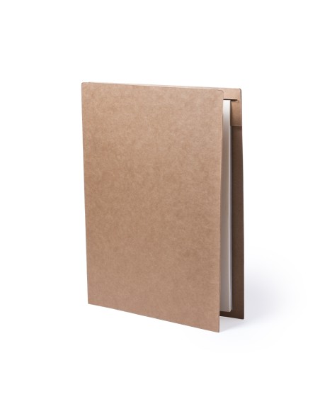 Dossier personnalisable avec stylo en carton recyclé inclus - Blogger